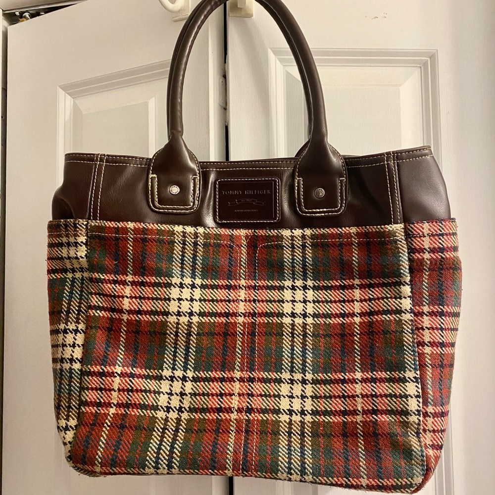 Tommy Hilfiger flannel purse